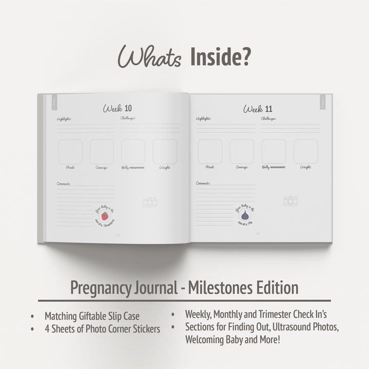 Pregnancy Journal - Milestones Edition